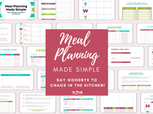 Load image into Gallery viewer, Meal Planning Made Simple