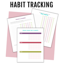 Load image into Gallery viewer, Habit Tracker Planning Bundle