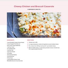 Load image into Gallery viewer, Delicious Low Carb Dinner Recipes