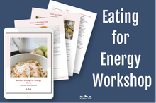 Load image into Gallery viewer, Eating for Energy Workshop